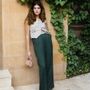 Apparel - Green Lora tweed Vest and Pants Set - HYA CONCEPT STORE