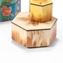 Design objects - Plain Hwagak Hexagonal Box (Large) - KOREA HERITAGE AGENCY(KHA)