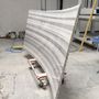 Other tables - Curved natural stone object - STONE EVOLUTION