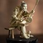 Sculptures, statuettes et miniatures - Joueur de Hu - Statuette en ivoire - TRESORIENT