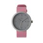 Watchmaking - Men's Pink Watch (strap) /Gray (case) 40mm/YOT WATCH - ABINGPLUS