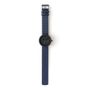 Watchmaking - Men's Navy Blue Watch (Strap) /Black (Case) 40mm/YOT WATCH - ABINGPLUS