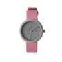 Watchmaking - Women's Pink Watch (strap) /Gray (case) 32mm/YOT WATCH - ABINGPLUS