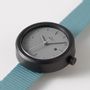 Watchmaking - Women's Blue Watch (strap) /Black-Grey (case) 32mm/YOT WATCH - ABINGPLUS