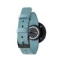 Watchmaking - Women's Blue Watch (strap) /Black-Grey (case) 32mm/YOT WATCH - ABINGPLUS