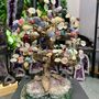 Objets de décoration - Le petit arbre en pierre : Objet déco pièce unique fait main - LAVENTURINE GALLERY