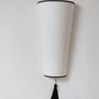 Wall lamps - White and black lampshade | chic lighting fixtures - CÔTE OUEST DÉCO - PRO