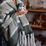 Throw blankets - Feroe woolen mix shawls and throws - MAISON LILO