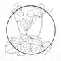 Decorative objects - WALL DECORATION - CYCLAMEN 40 CM - O'FIL DES RÊVERIES DE NANA