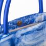 Bags and totes - Silk porcelain garden tote bag. - THE ZHAI｜CHINESE CRAFTS CREATION