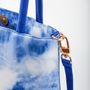 Bags and totes - Silk porcelain garden tote bag. - THE ZHAI｜CHINESE CRAFTS CREATION