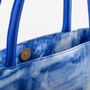 Bags and totes - Silk porcelain garden tote bag. - THE ZHAI｜CHINESE CRAFTS CREATION