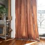 Curtains and window coverings - Fortuna Curtain 110X300 Cm Taupe - EN FIL D'INDIENNE...