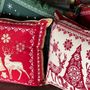 Coussins textile - Housse de coussin Balade en hiver - BEAUVILLÉ