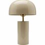 Table lamps - Table Lamp Loungy Ecru White 38cm - KARE DESIGN