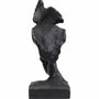 Objets de décoration - Objet déco Visage Silencieux Noir 31cm - KARE DESIGN