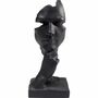 Objets de décoration - Objet déco Visage Silencieux Noir 31cm - KARE DESIGN