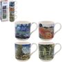 Mugs - Claude Monet stacking mugs - KARENA INTERNATIONAL