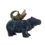 Sculptures, statuettes and miniatures - Hippo totem - VALERIE COURTET