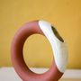 Gifts - Smooth V Ring Vase - CARTE BLANCHE CÉRAMIQUES