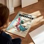 Affiches - Carte des vins de Bordeaux - LES ROUTES DU VIN