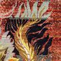 Tapis design - Mythical Dancing Dragon, Wandering Beasts Collection - ZOLLANVARI INTERNATIONAL