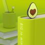 Stationery - Avocado Bookmark - METALMORPHOSE