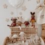 Soft toy - Robin Reindeer I hearts sweater caramel - PATTI OSLO