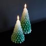 Christmas table settings - Winter Tree Candles - LIGHT STYLE LONDON