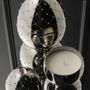 Candles - Silver egg shape candle - LADENAC MILANO