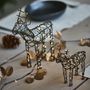 Design objects - Wire Reindeer - LIGHT STYLE LONDON