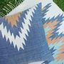 Fabric cushions - Blue Mountain Jumbo Cushion - TRADITIONAL ARTS AND ETHNOLOGY CENTRE (TAEC)