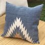 Fabric cushions - Blue Mountain Jumbo Cushion - TRADITIONAL ARTS AND ETHNOLOGY CENTRE (TAEC)