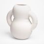 Vases - Blow Up Vase 'Oscar' Bone - HOME STUDYO