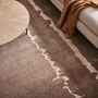 Tapis design - Tapis New Age - Path, Brown - REZAS RUGS