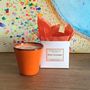 Candles - Orange blossom earthenware candle - LES PETITES VEILLEUSES