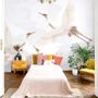 Decorative wall frescoes - The flight of the Heron - PAPERMINT