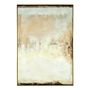 Tableaux - Tableau LUEUR ROSEE peinture acrylique blanc et rose - BLANC D'IVOIRE