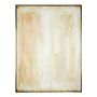 Paintings - Painting VEILS D'OR white and gold acrylic paint - BLANC D'IVOIRE