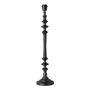 Table lamps - SIMON matt black metal lamp base - BLANC D'IVOIRE