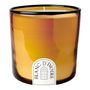 Candles - Amber glass scented candle, 5 kg - Cèdre Sauvage - BLANC D'IVOIRE