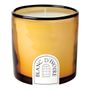 Candles - Amber glass scented candle 340 g - Cèdre Sauvage - BLANC D'IVOIRE