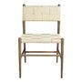 Chairs - JULIETTE chair natural ash 
 - BLANC D'IVOIRE