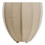 Table lamps - Oval CALYPSO lamp in cream fabric - BLANC D'IVOIRE