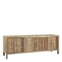 Sideboards - MARCELLE recycled light oak TV unit - BLANC D'IVOIRE