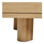 Sideboards - SIMONA light oak TV unit  - BLANC D'IVOIRE