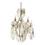 Hanging lights - ANASTASIA metal and pearl pendant light - BLANC D'IVOIRE