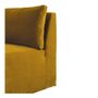 Sofas - LOU sofa saffron velvet central module - BLANC D'IVOIRE