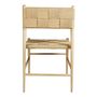 Chairs - JULIETTE rubber chair with blond wood finish  - BLANC D'IVOIRE