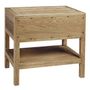 Night tables - MARCELLE bedside table recycled light oak  - BLANC D'IVOIRE